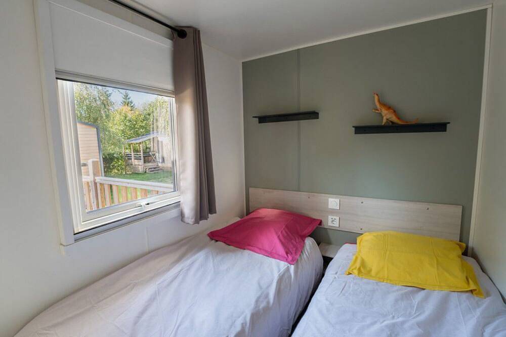 Mobil home 36m² avec terrasse - 6 personnes, 3 chambres in Granges-Aumontzey, Parc naturel régional des Ballons des Vosges