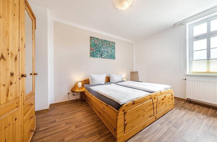 Ferienwohnung für 4 Personen, mit Garten und Sauna in Rudolstadt