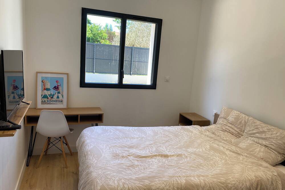 Maison moderne plain pied avec jardin 3 chambres 8 personnes in La Rochelle, Région de La Rochelle