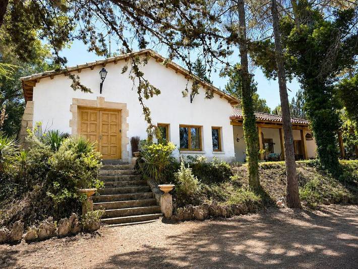 Chalet para 11 personas, con Terraza además de Jardín y Piscina en Serranía de Cuenca