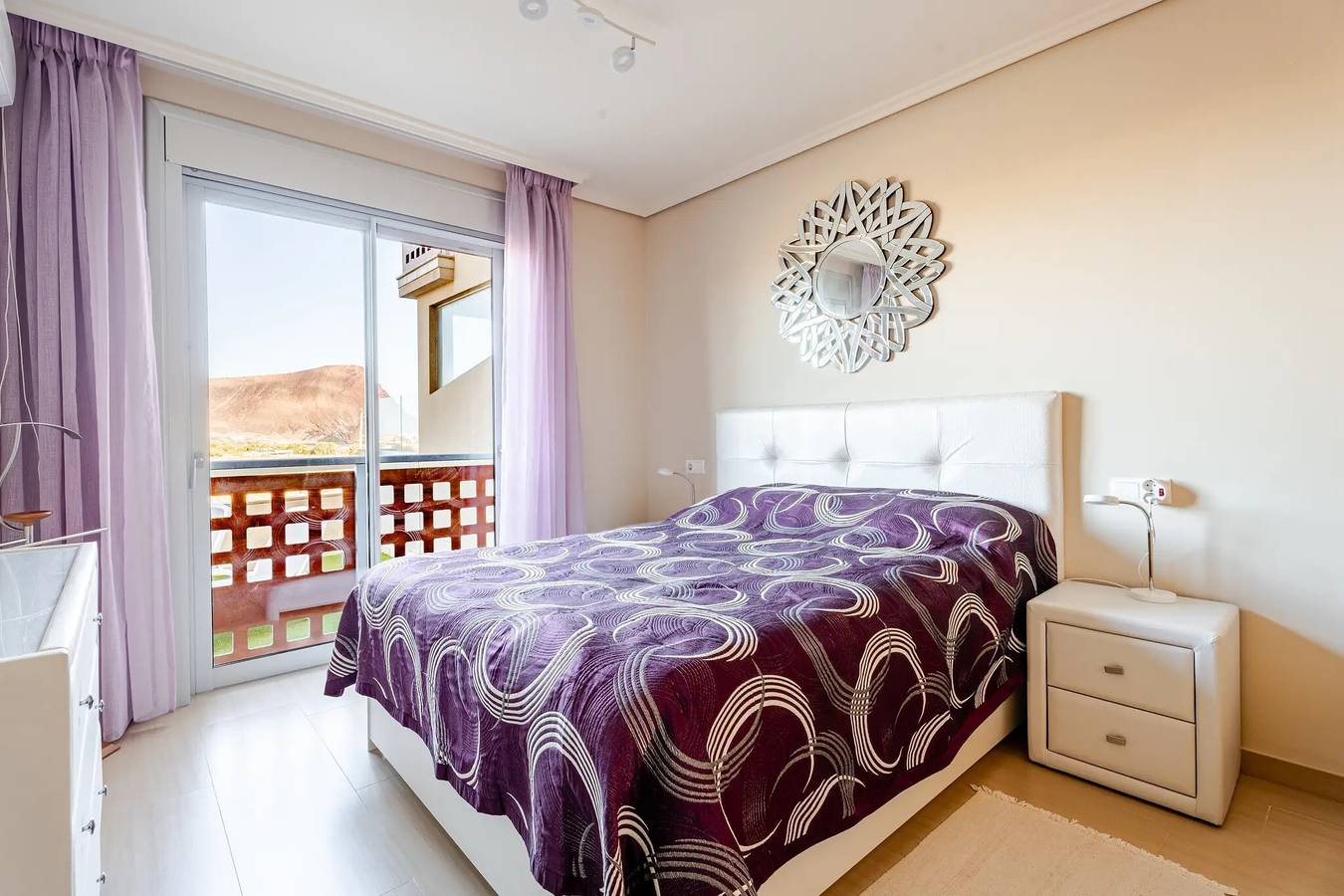 Ganze Wohnung, Ferienwohnung 'Vista Bella' mit Meerblick, Wlan und Klimaanlage in La Tejita, Granadilla de Abona