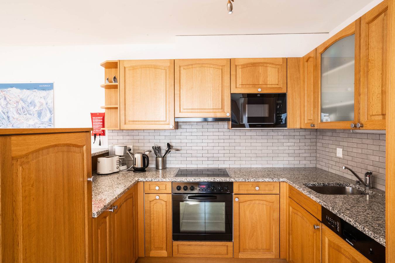 Geheel appartement, Vakantieappartement voor 8 personen met balkon/terras in Les Masses, Vex