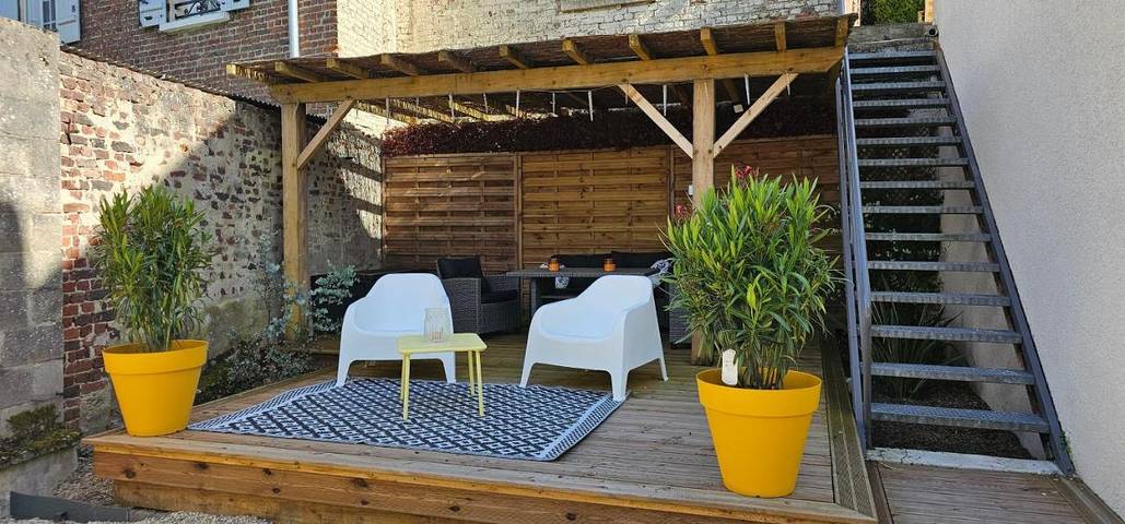 Gîte pour 2 personnes, avec terrasse ainsi que jacuzzi et jardin à Laon - 3