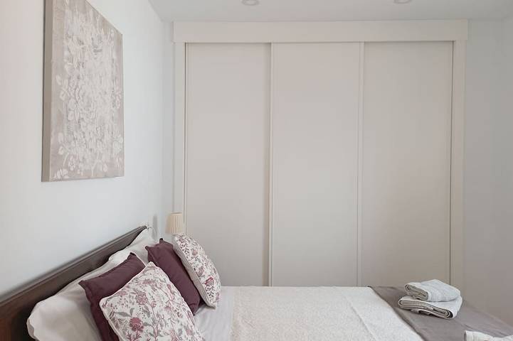 Ganze Wohnung, The house of Maria a Bazarra, 3. Sea views, elevator and air conditioning. in O Areal, A Pobra do Caramiñal
