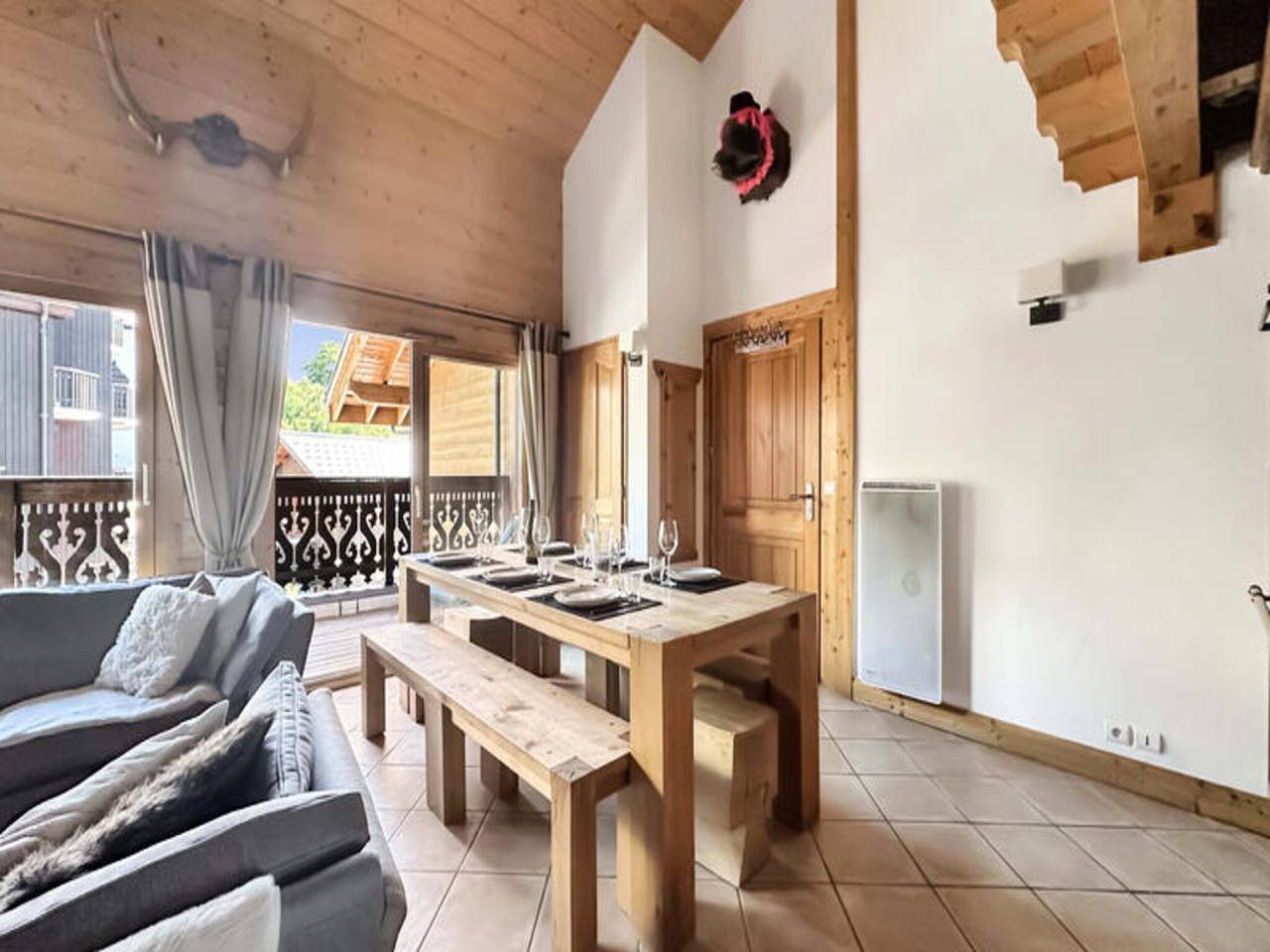 Ganze Wohnung, Apartment in Les Carroz in der Nähe der Skibushaltestelle in Les Carroz, Arâches-la-Frasse