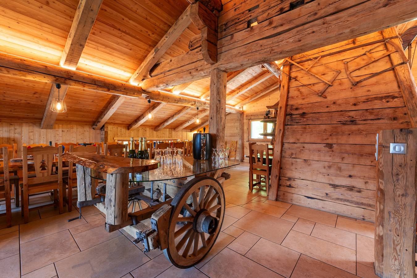 Appartement entier, Appartement 'Gite Les Clapières - Grande Partie' avec vue sur les montagnes in La Giettaz, Région d'Albertville