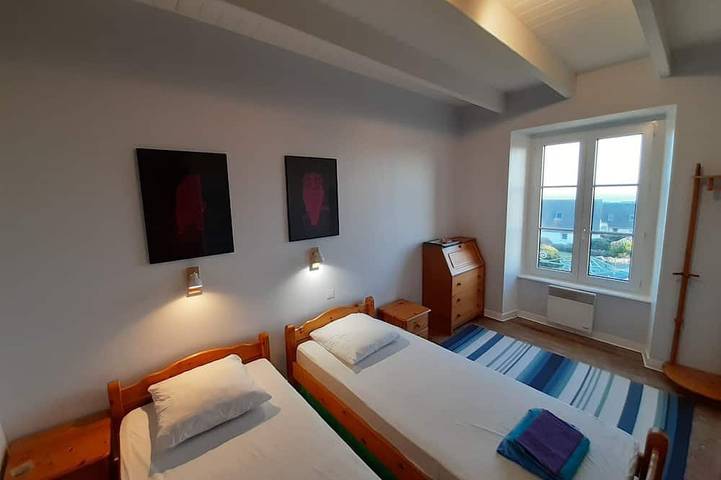 Finistère Primelin Bourg Idealer Familienurlaub 4 Schlafzimmer Meerblick voll su in Primelin, Côte de Cornouaille