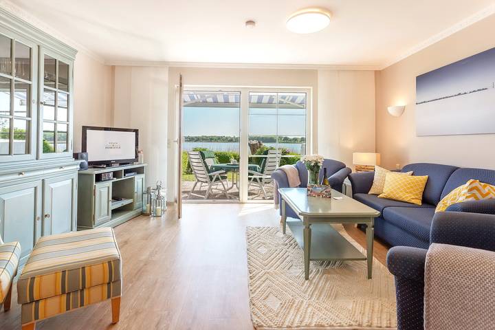 Ferienhaus für 4 Personen, mit Sauna und Seeblick sowie Terrasse in Sellin