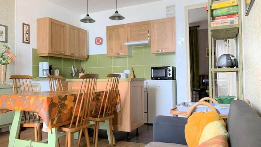 Location de vacances pour 5 personnes, avec balcon à Mers-les-Bains