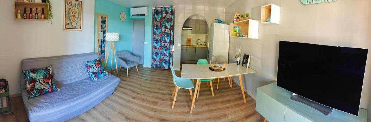 Appartement de vacances pour 6 personnes, avec jardin et vue