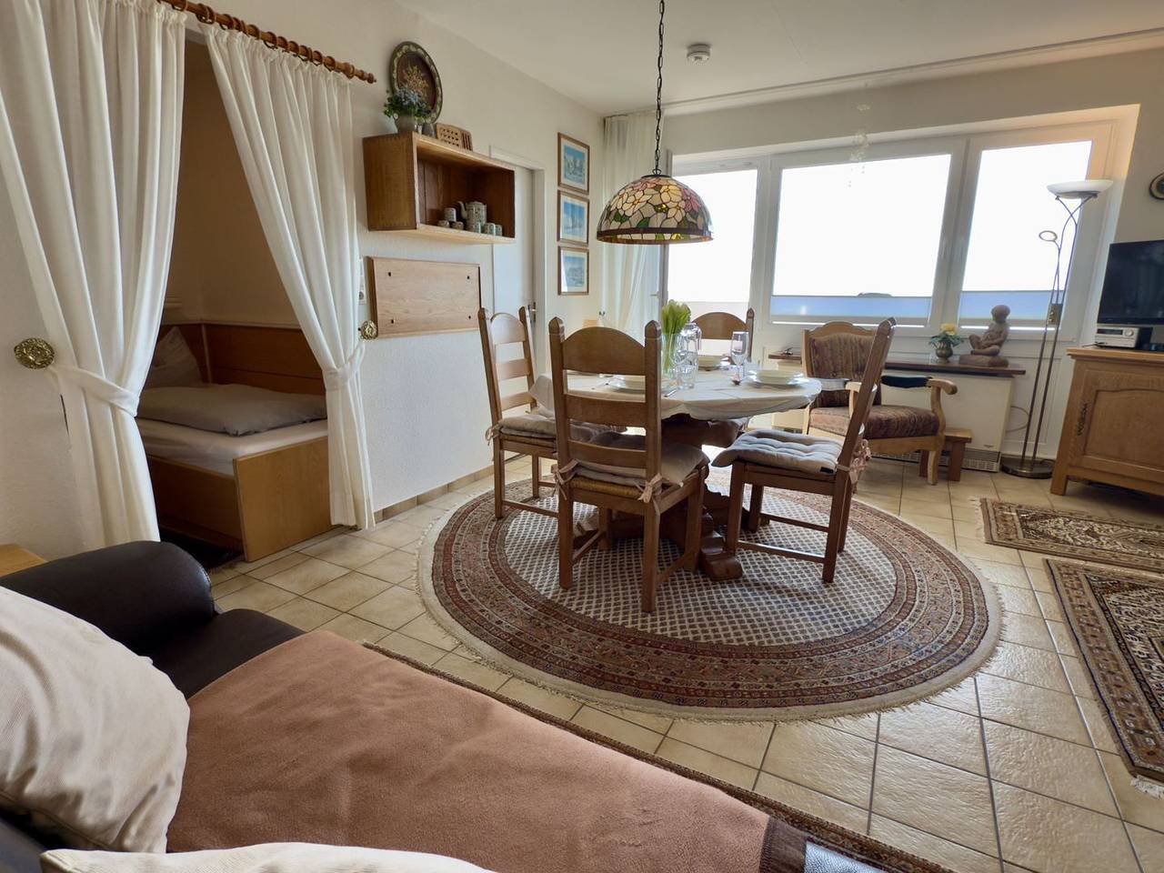 Ganze Wohnung, Meeresleuchten – Ihr Traumurlaub mit Blick aufs Meer für bis zu 3 Personen in Horumersiel, Südliche Nordseeküste