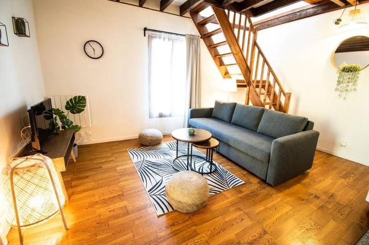 Gîte pour 4 personnes, avec terrasse à Pontoise