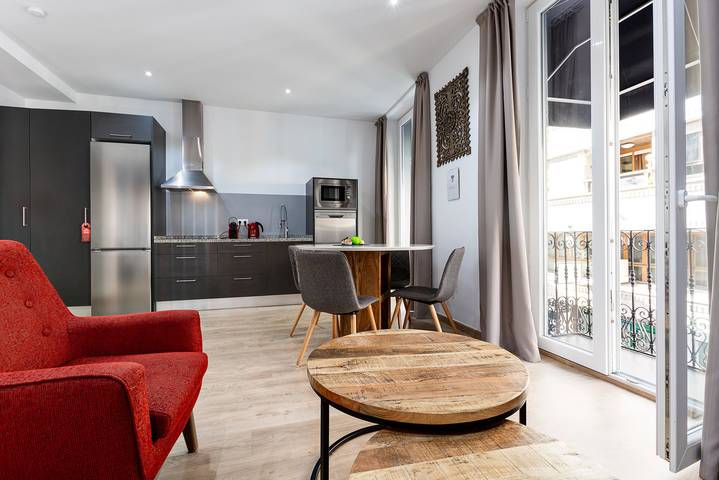 Loft voor 2 personen, met balkon in Alicante