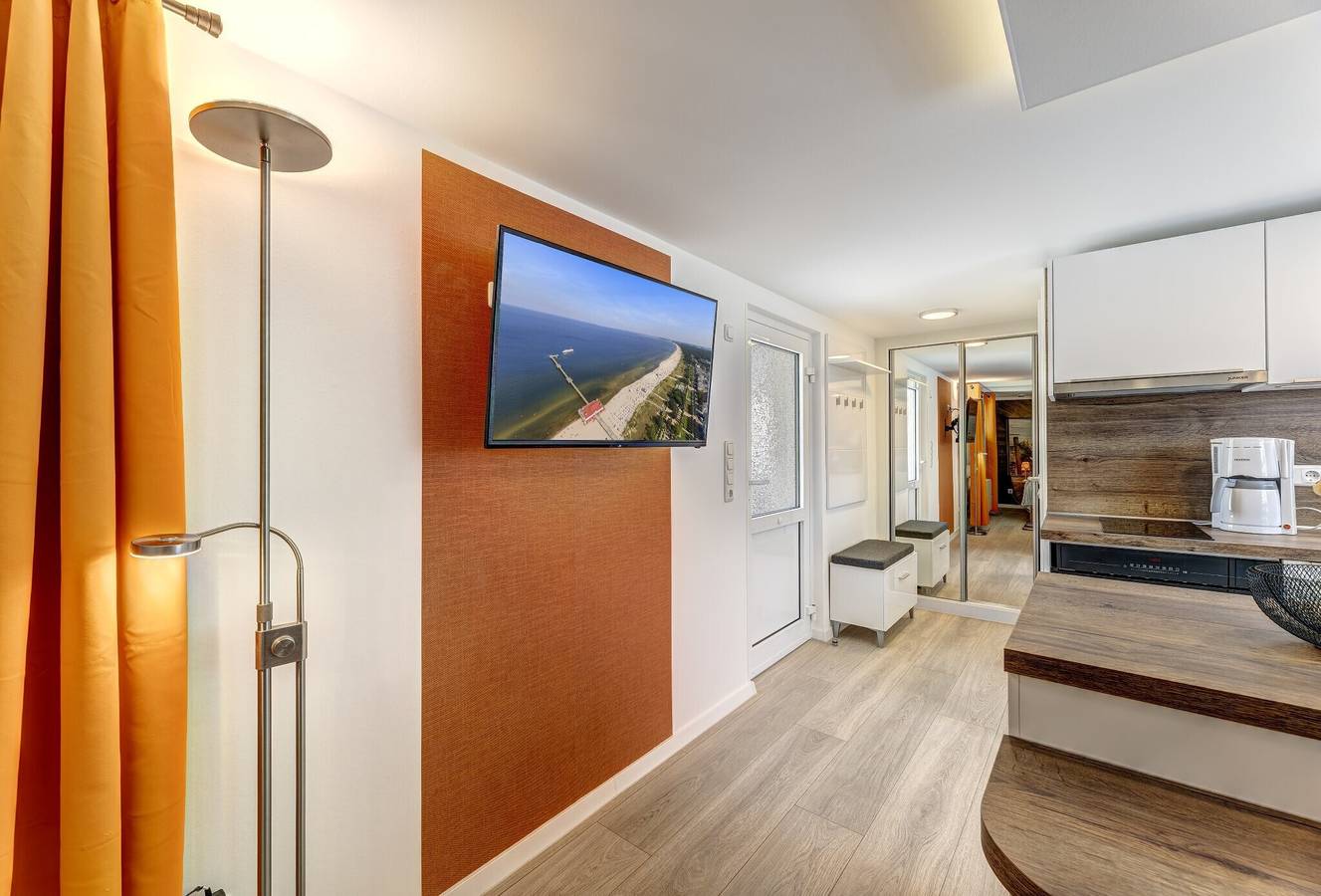 Ganze Wohnung, Ferienwohnung 'Studio Ahlbeck 2' mit Privatterrasse und Wi-Fi in Drei Kaiserbäder, Heringsdorf