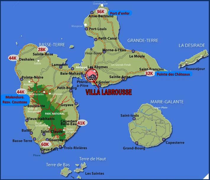 Maison d’hôte pour 6 personnes, avec jardin et piscine en Guadeloupe - 4