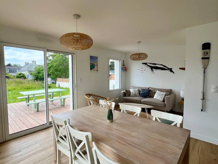 Location de vacances pour 6 personnes, avec terrasse et jardin à Groix - 2