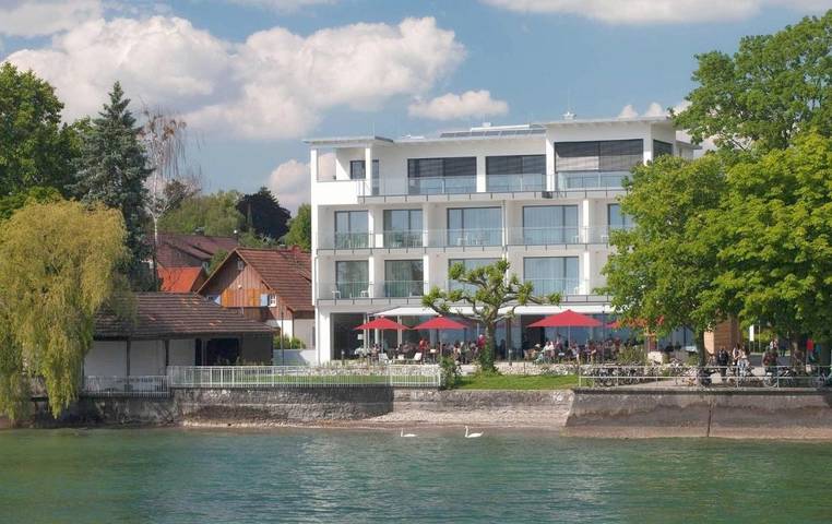 Hôtel, avec Terrasse ainsi que Jardin et Vue à Kressbronn am Bodensee