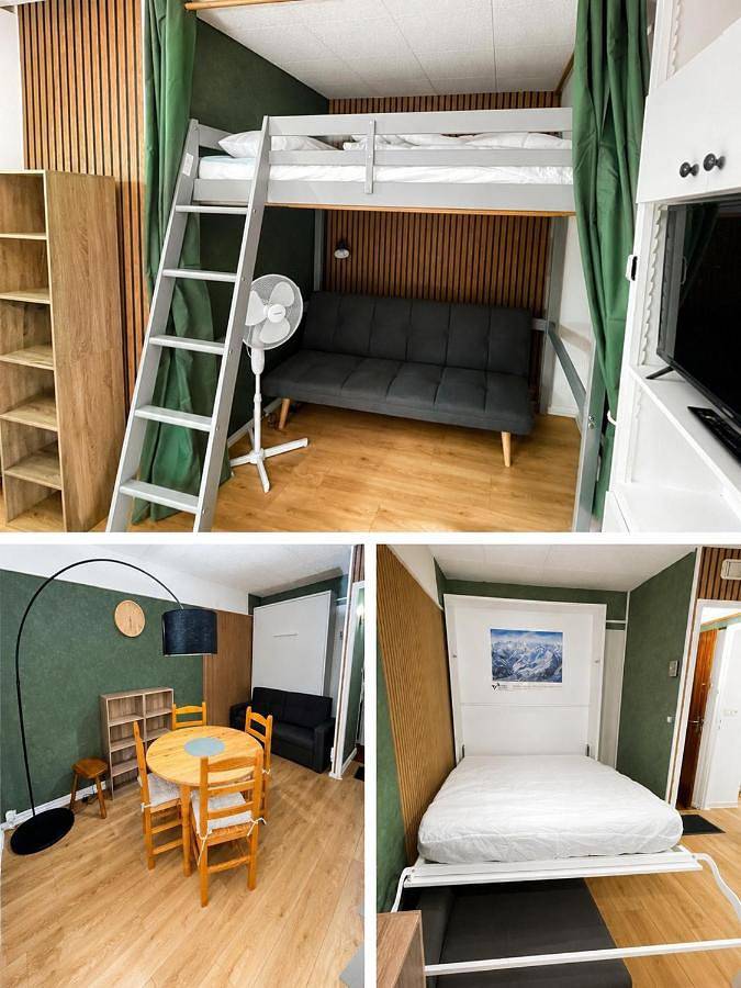 Gîte pour 6 personnes, avec balcon dans Office De Tourisme La Toussuire