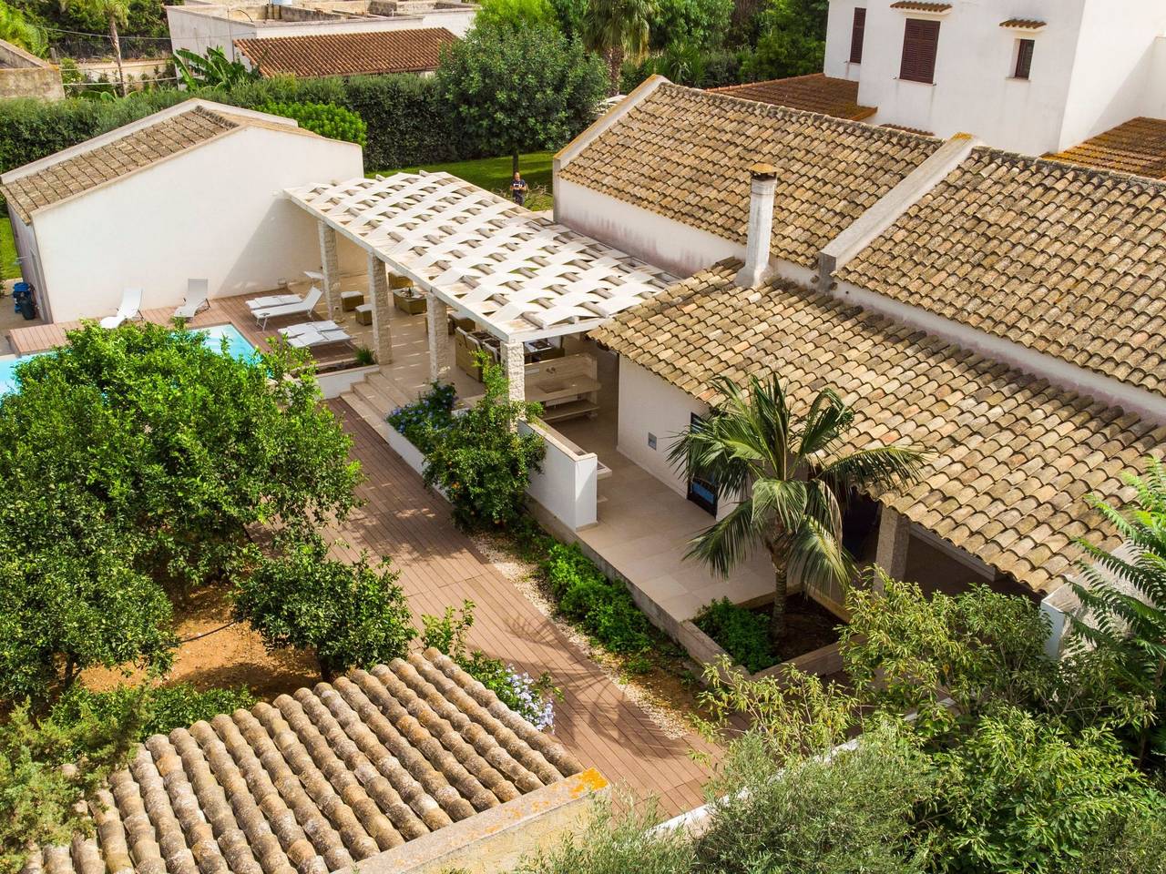 Ferienvilla "Barbara" mit eigenem Pool in Marsala, Province de Trapani