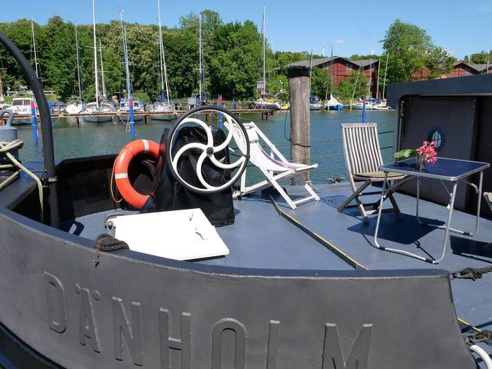 Hausboot Dänholm - Hausboot in Dänholm, Stralsund