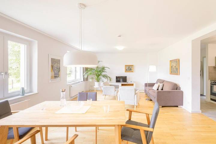 Ferienwohnung für 4 Personen, mit Terrasse und Garten sowie Ausblick in Müncheberg - 3