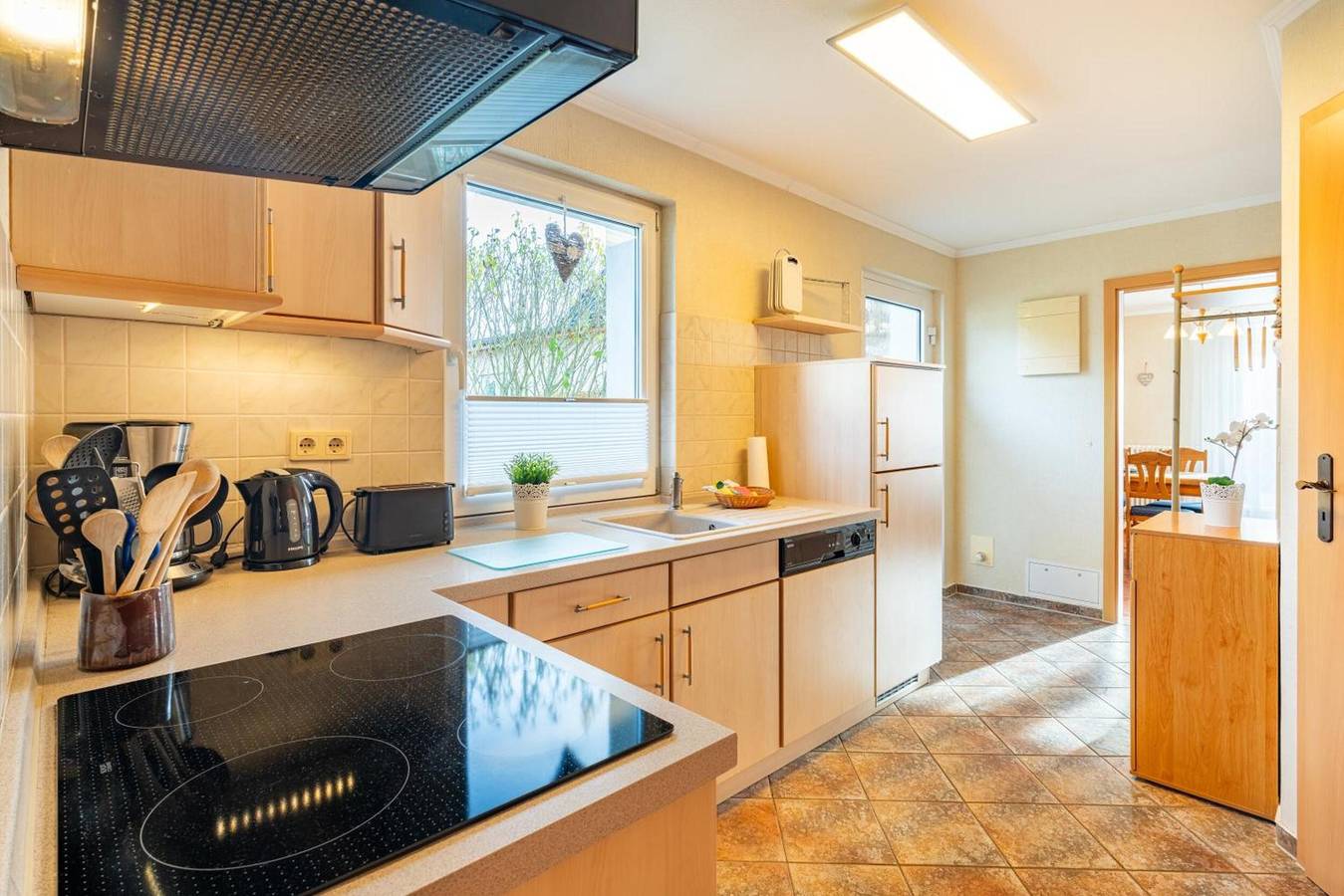 Ganze Wohnung, Gemütliche 3-Zimmer-Ferienwohnung auf der Insel Usedom, ebenerdig und ideal für 2 bis 6 Personen in Pudagla, Usedom