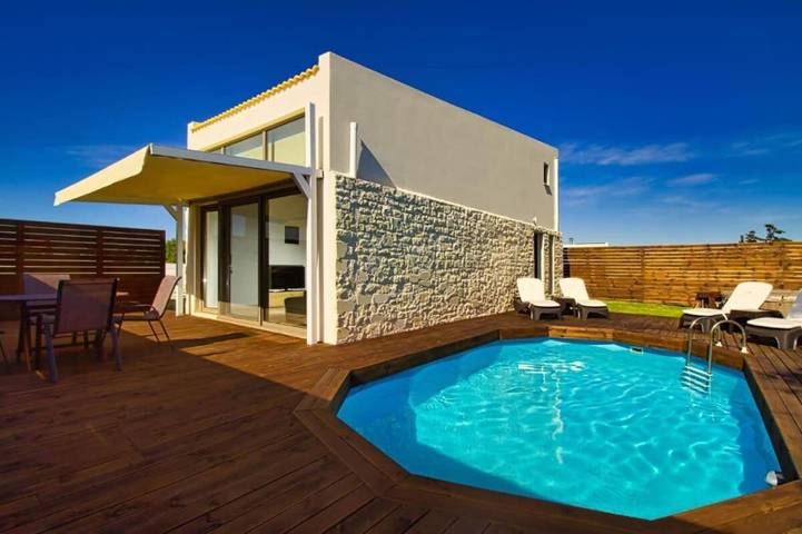 Villa für 4 Personen, mit Garten und Pool, kinderfreundlich auf Kreta - 2
