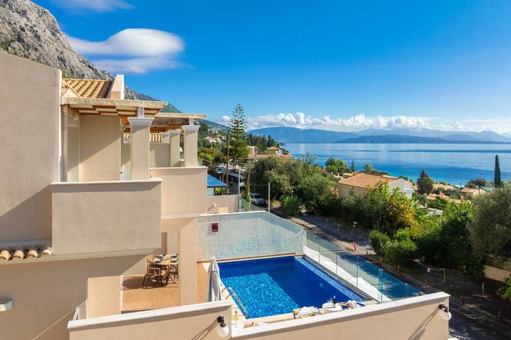 Villa für 4 Personen, mit Garten und Terrasse in Mparmpati