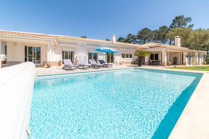 Casa de férias para 9 pessoas, com Jardim e Vista em Quinta do Conde
