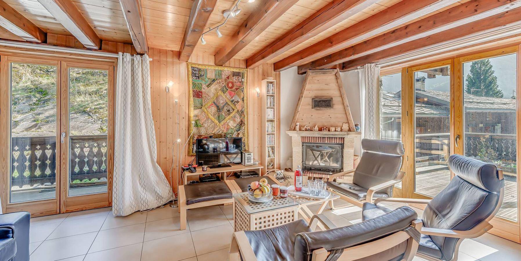 Résidence le Hameau des Rochers - Chalet 7 pièces 14 personnes (Isardch) in Champagny-en-Vanoise, Parc National de la Vanoise