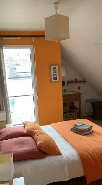 Location de vacances pour 8 personnes, avec vue et jardin, animaux acceptés dans Plage Kerfontaine - 4