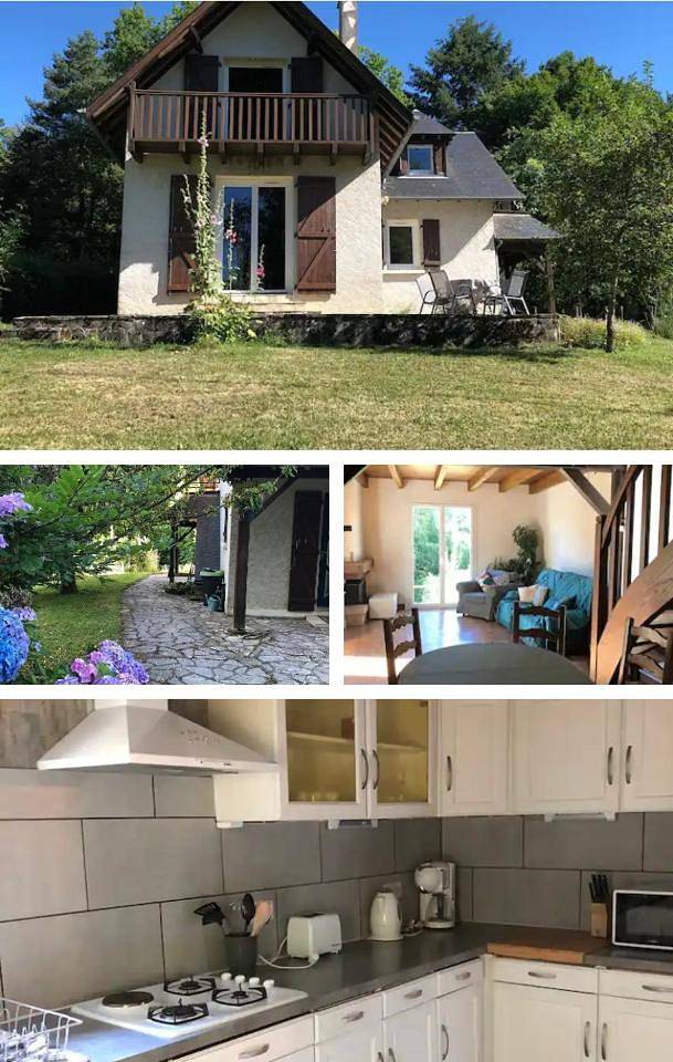 Location de vacances pour 6 personnes, avec vue et terrasse, animaux acceptés à Condat-sur-Ganaveix - 3