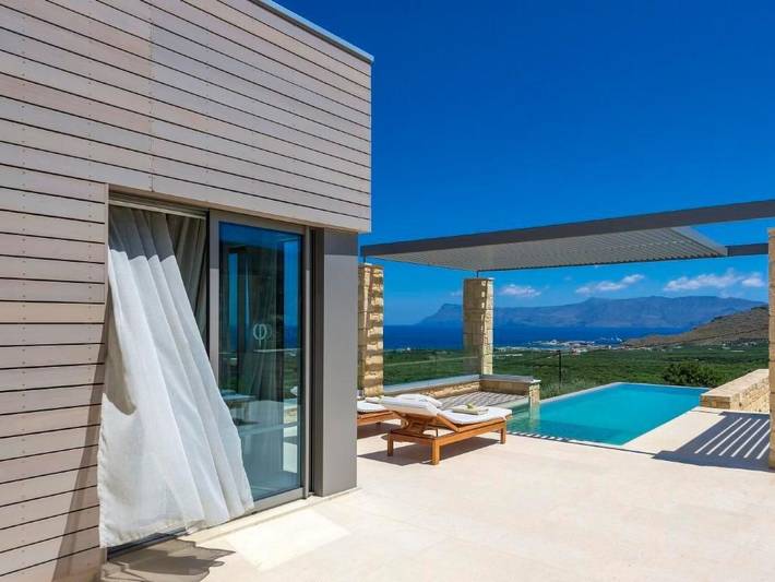 Ferienhaus für 3 Personen, mit Terrasse in Kissamos Gemeinde