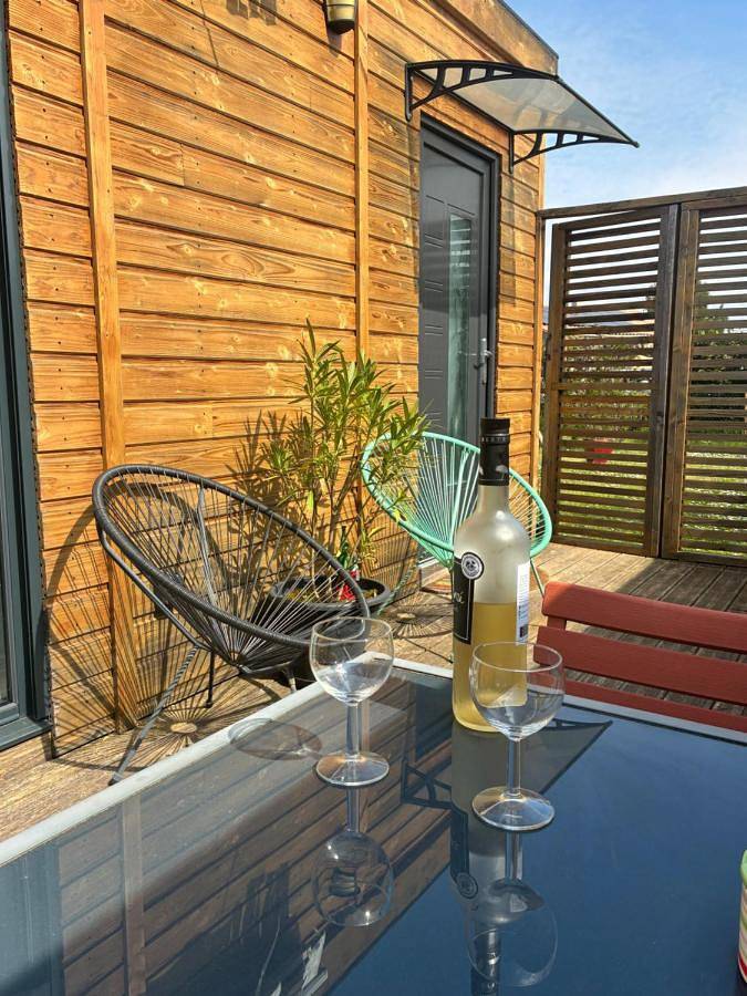 Appartement entier, Apartment with Terrace in Villesèquelande, Région de Carcassonne