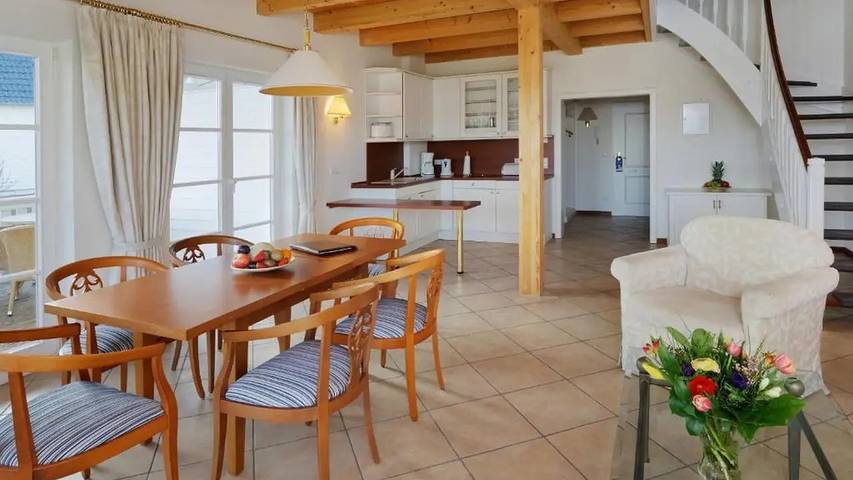 Ferienwohnung für 5 Personen, mit Terrasse und Garten sowie Pool und Sauna in Werder - 3