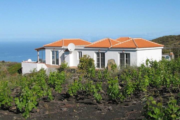 Ferienhaus für 6 Personen, mit Terrasse und Garten, mit Haustier auf La Palma