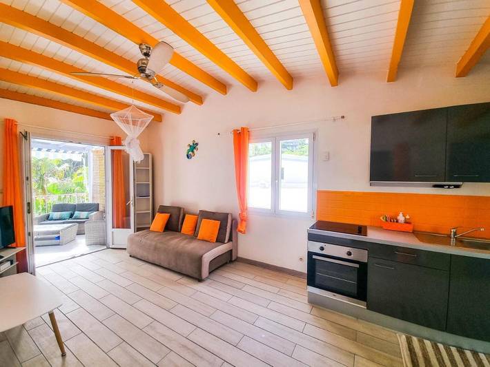 Gîte pour 6 personnes, avec vue ainsi que jardin et piscine dans Plage de Petit-Havre - 3