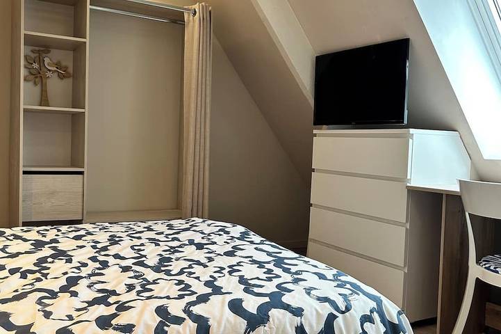 Ganze Wohnung, 3-Sterne-Apartment mit Meerblick – für 4 Personen in Le Portel, Boulogne-sur-Mer und Umgebung