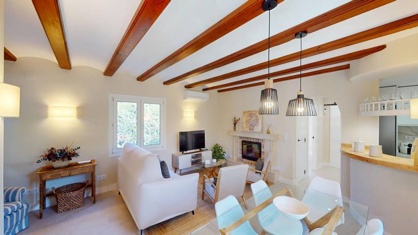 Casa rural para 4 personas, con terraza en Oliva - 4