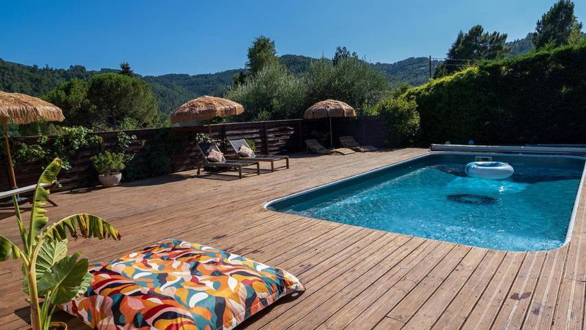 Gîte pour 2 personnes, avec vue ainsi que piscine et jardin à Les Ollières-sur-Eyrieux - 3