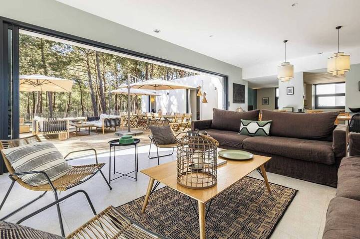 Location de vacances pour 14 personnes, avec terrasse et jardin dans Golf de la Palmyre - 2