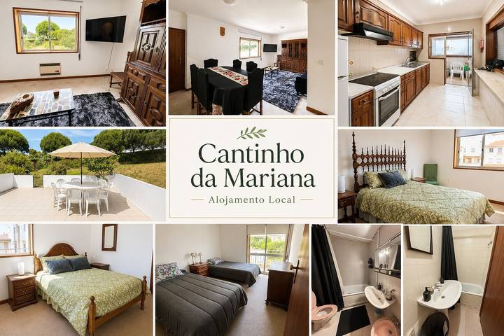 Casa de férias para 6 pessoas, com Varanda e Jardim em Caminha