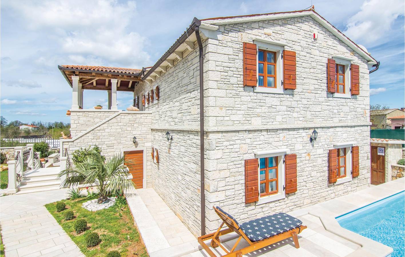 Ferienhaus für 8 Personen mit Terrasse in Žminj, Zentralistrien