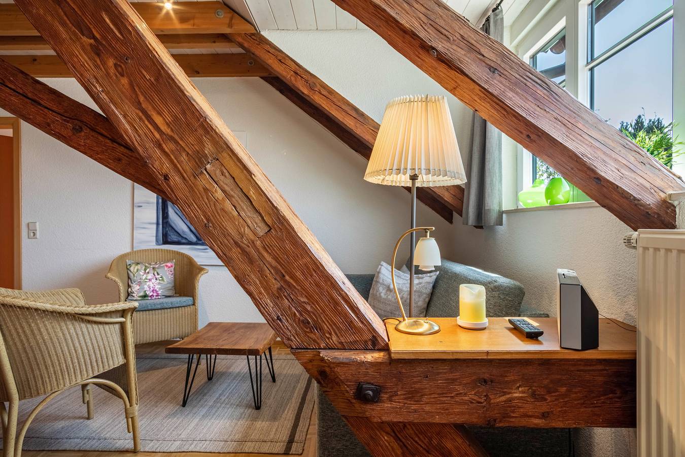 Ganze Wohnung, Ferienwohnung Knechtkammer mit 60qm, max. 4 Personen in Kippenhausen, Immenstaad am Bodensee