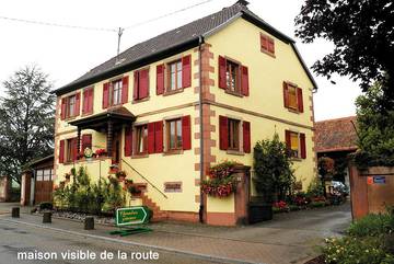 Chambre d’hôte pour 2 personnes, avec jardin à Obernai
