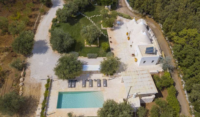 Trullo per 4 persone, con giardino a Monopoli