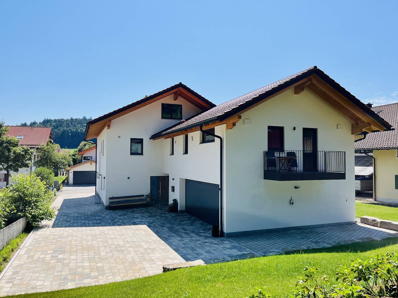 Ganze Ferienwohnung, Ferienwohnung Kamml - Ferienwohnung für max. 4 Personen, 66qm mit Balkon in Waging am See, Rupertiwinkel