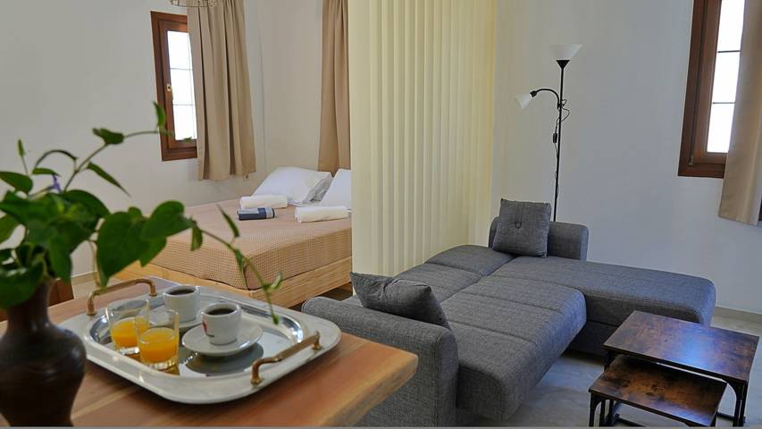 Apartment for 3 people, with balcony in Naxos