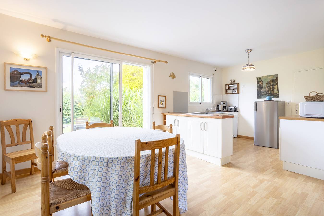 Casa de vacaciones 'La Maison À Landebec' con terraza privada, jardín privado y Wi-Fi in Fouesnant, Region de Quimper