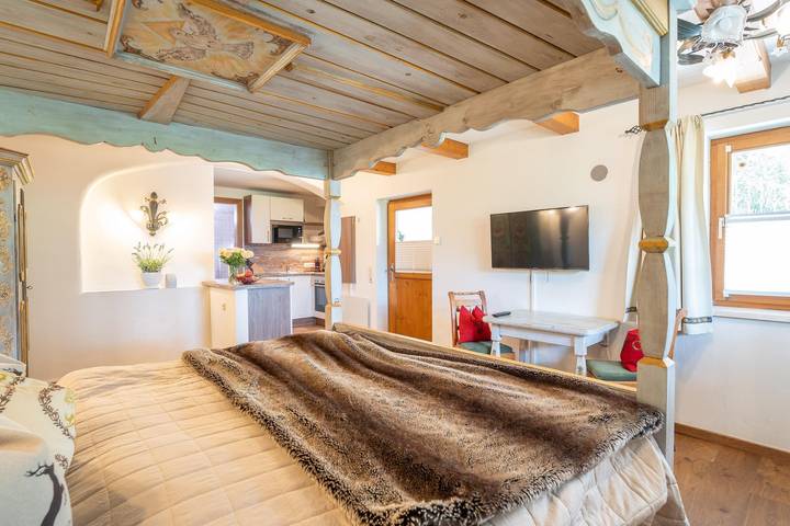 Appartement de vacances entier, Appartement, douche, Wc, salle de séjour/chambre in Alpendorf, Sankt Johann im Pongau